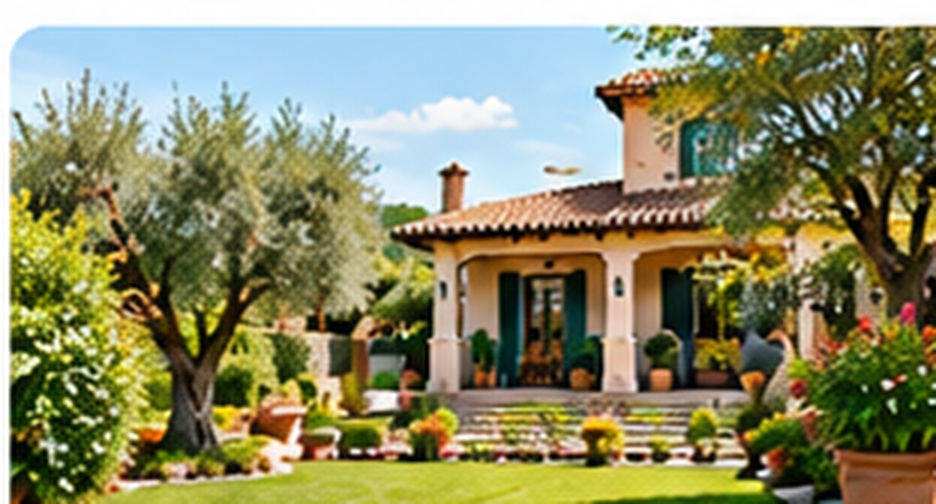 Proprietà con giardino curato, per chi desidera un aiuto nella gestione